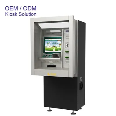 Wall Through Cash Deposit & Cash Dispenser Kiosk
